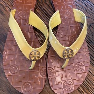 Tory Burch Thora 2 Saffino Patent - Yellow Candy
